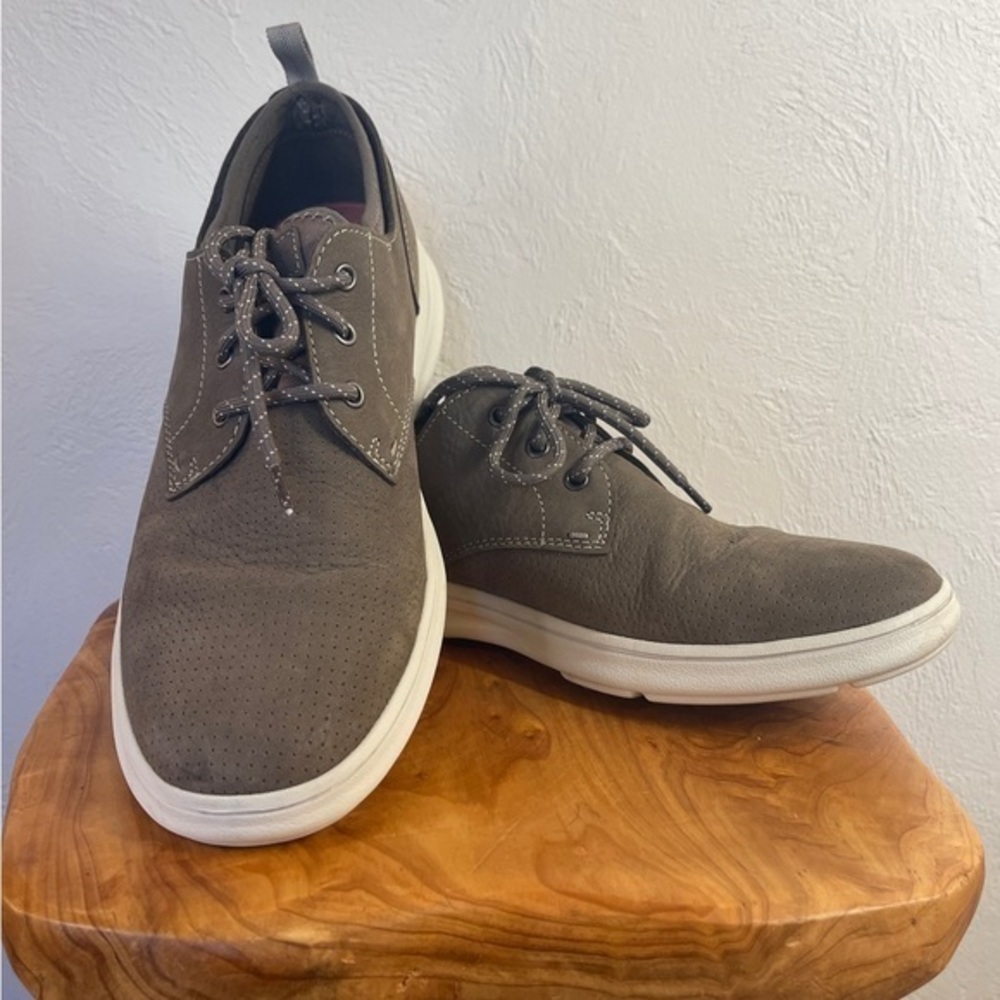 Men’s Rockport Zaden Plain Toe Oxford Olive - Size 9
